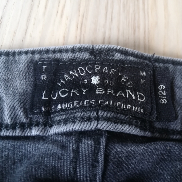 Lucky Brand Size 8 Lolita Skinny Gray Jeans - Picture 6 of 11